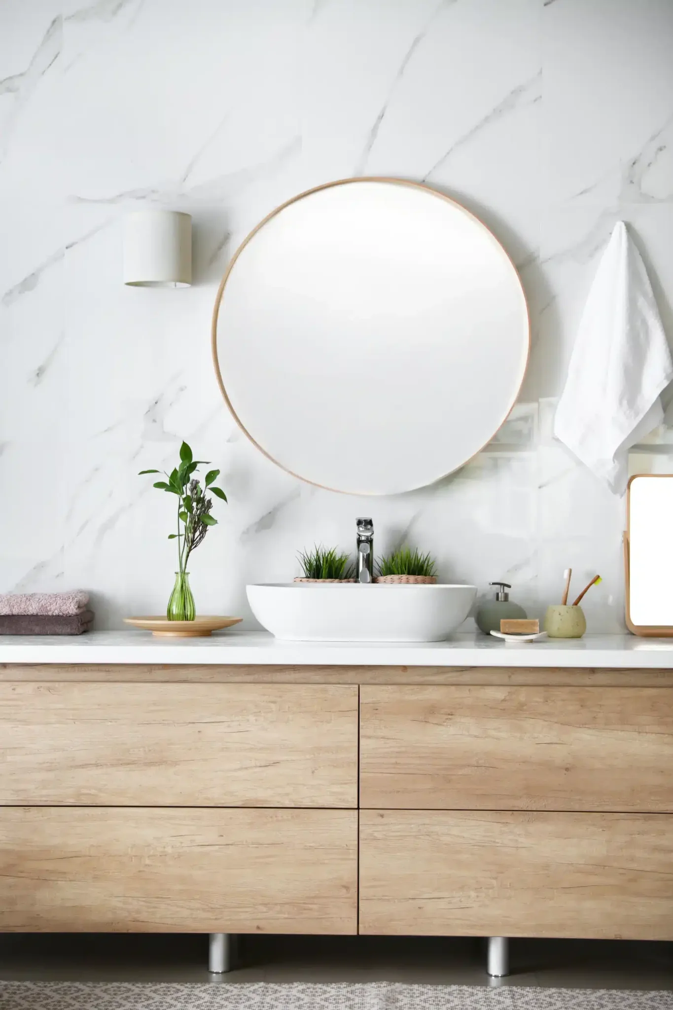 meuble salle de bain vasque